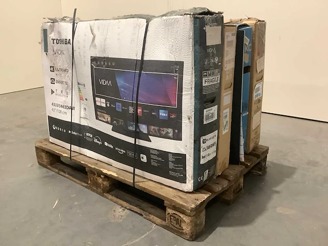 Pallet televisies - afbeelding 1 van  6