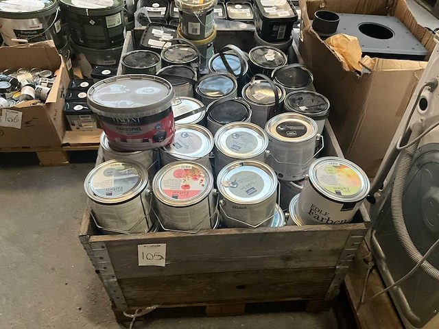 Pallet verf - afbeelding 2 van  9