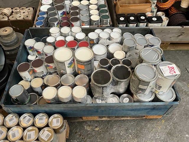 Pallet verf - afbeelding 1 van  5