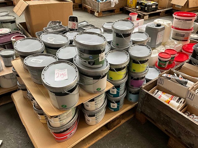 Pallet verf - afbeelding 1 van  10