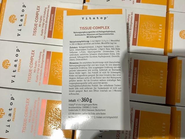 Pallet voedingssupplementen - afbeelding 6 van  8