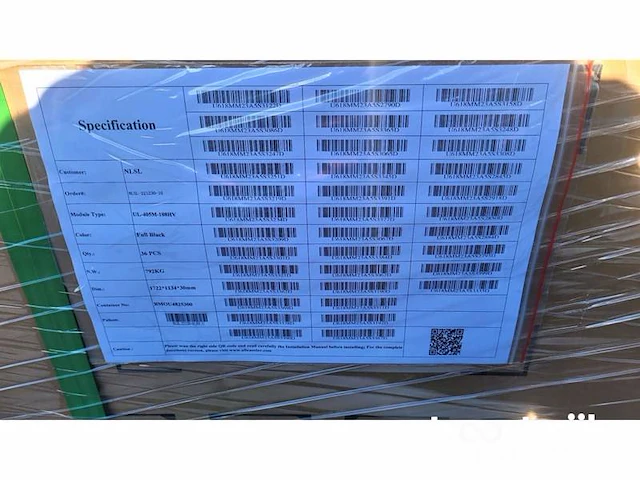 Pallet zonnepanelen - afbeelding 7 van  10