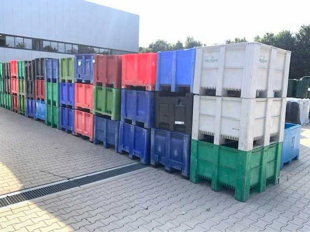 Palletbox 1200x1000x800mm (7x) - afbeelding 1 van  8