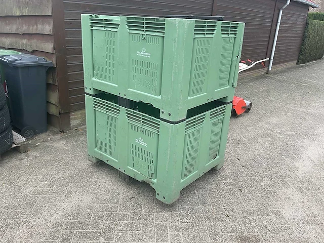 Palletbox geperforeerd (2x) - afbeelding 2 van  6