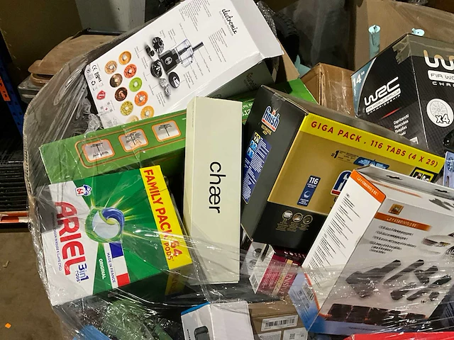 Palletdoos met apple / philips / finish consumentengoederen - afbeelding 5 van  7
