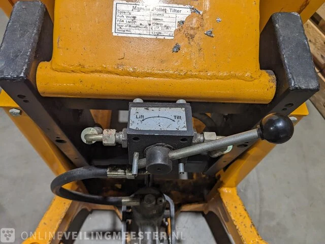 Palletheffer met kantelaar - afbeelding 2 van  11