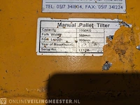 Palletheffer met kantelaar - afbeelding 8 van  11