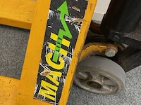 Pallethefwagen mach, geel - afbeelding 2 van  5