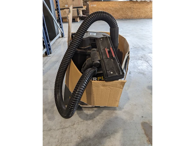 Palletkachel stofzuiger, power plus, 1200 watt cleaner, zwart - afbeelding 2 van  9