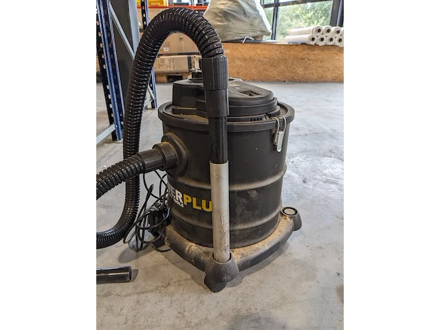 Palletkachel stofzuiger, power plus, 1200 watt cleaner, zwart - afbeelding 3 van  9