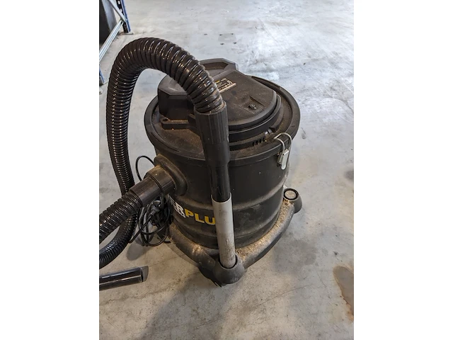 Palletkachel stofzuiger, power plus, 1200 watt cleaner, zwart - afbeelding 4 van  9
