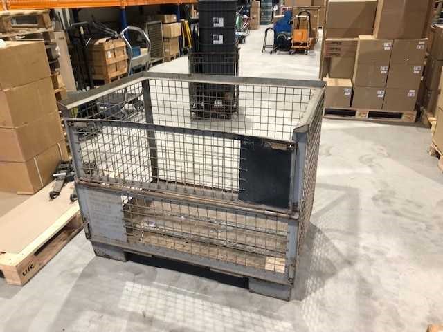 Palletkooi en verrijdbare korf (3x) - afbeelding 3 van  8