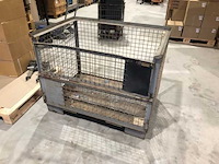 Palletkooi en verrijdbare korf (3x) - afbeelding 4 van  8