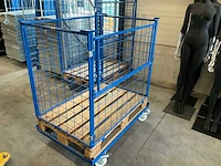 Palletkooi op verrijdbaar onderstel - afbeelding 2 van  2