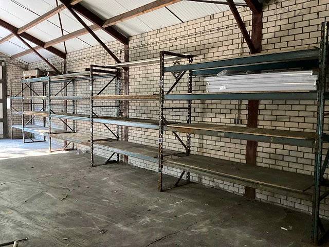 Palletstelling 12,5 meter / 5 secties v.v. legborden - afbeelding 1 van  3