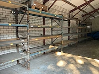 Palletstelling 12,5 meter / 5 secties v.v. legborden - afbeelding 2 van  3