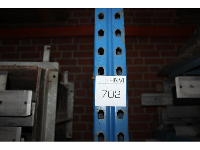 Palletstelling bestaande uit 3 staanders met hoogte 400 cm en 8 liggers met lengte 270 cm. let op: ophalen ... - afbeelding 2 van  3