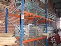 Palletstelling bestaande uit 3 staanders met hoogte 400 cm en 8 liggers met lengte 270 cm. let op: ophalen ... - afbeelding 3 van  3