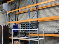 Palletstelling bestaande uit 5 staanders met afmeting ca. 110 x 450 cm en 32 liggers met lengte 300 cm. - afbeelding 3 van  3