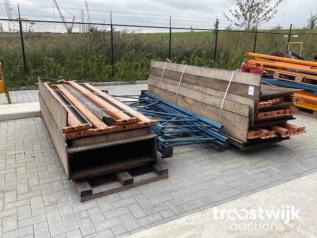 Palletstelling gedemonteerd - afbeelding 1 van  6