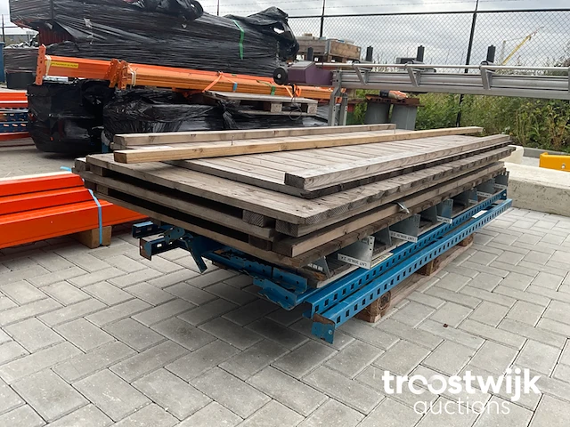 Palletstelling gedemonteerd - afbeelding 1 van  3