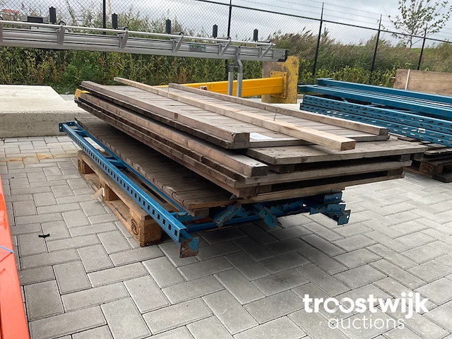 Palletstelling gedemonteerd - afbeelding 2 van  3