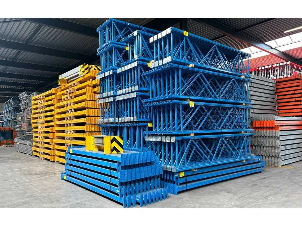 Palletstelling, legbordstelling, magazijnstelling en magazijn toebehoren