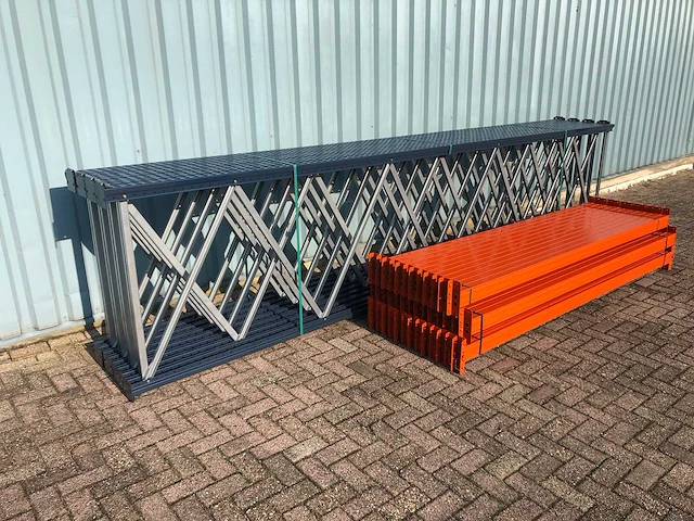 Palletstelling mecalux 19,5m lang. - afbeelding 1 van  7