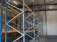 Palletstelling, metaal - 6x staanders 108x8,5x450cm & 30x liggers 273x8x4,5cm
