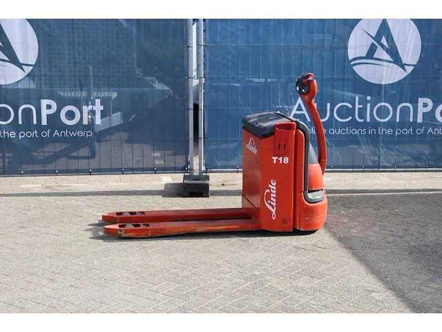 Pallettruck linde t18 elektrisch 1800kg - afbeelding 1 van  1