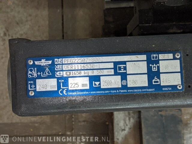 Palletvork met rotator cascade, 2018 - afbeelding 2 van  10