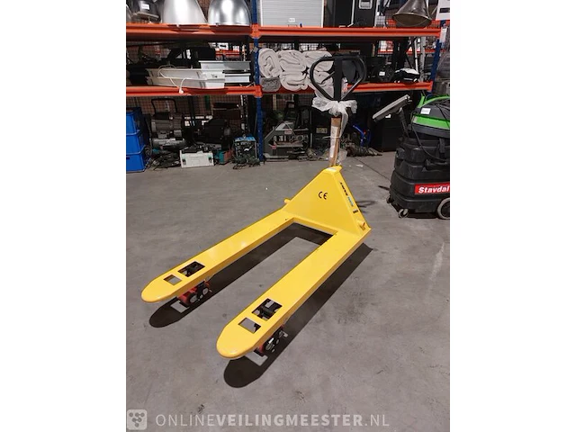 Palletwagen 2500 kg total source, geel - afbeelding 1 van  7