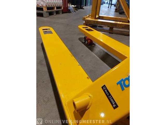 Palletwagen 2500 kg total source, geel - afbeelding 4 van  7