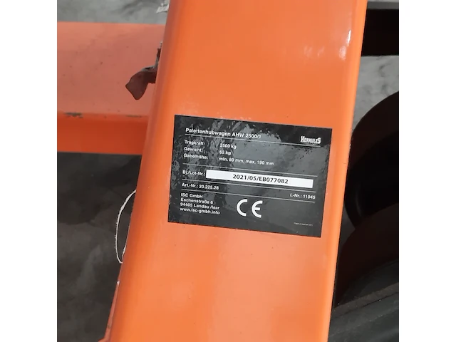 Palletwagen, ahw 2500/1, 2021 - afbeelding 9 van  9