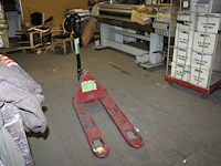 Palletwagen cranenbroek met lepels met lengte 115 cm. let op! afhalen in overleg met hnvi eind 2e afhaaldag. - afbeelding 2 van  2