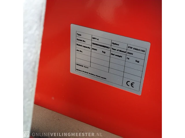 Palletwagen, hpt-a, bouwjaar 2020 - afbeelding 4 van  6