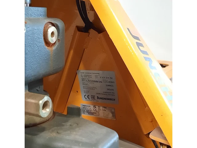 Palletwagen, jungheinrich, amw22, 2024 - afbeelding 3 van  11