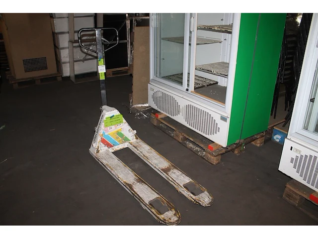 Palletwagen, lengte lepels 115 cm. let op! ophalen in overleg met hnvi. - afbeelding 1 van  2