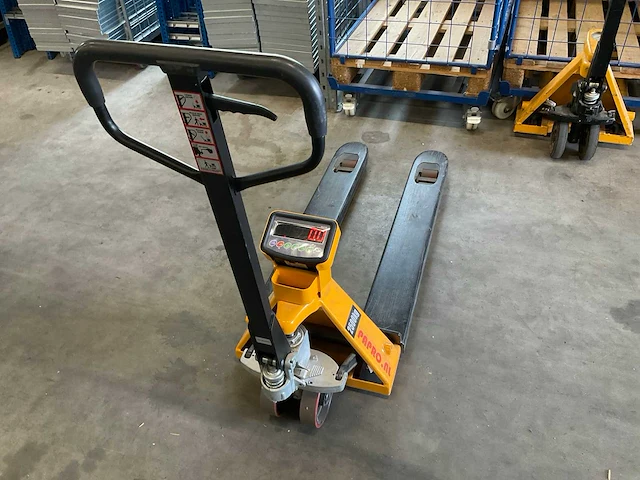 Palletwagen met weegfunctie - afbeelding 1 van  4