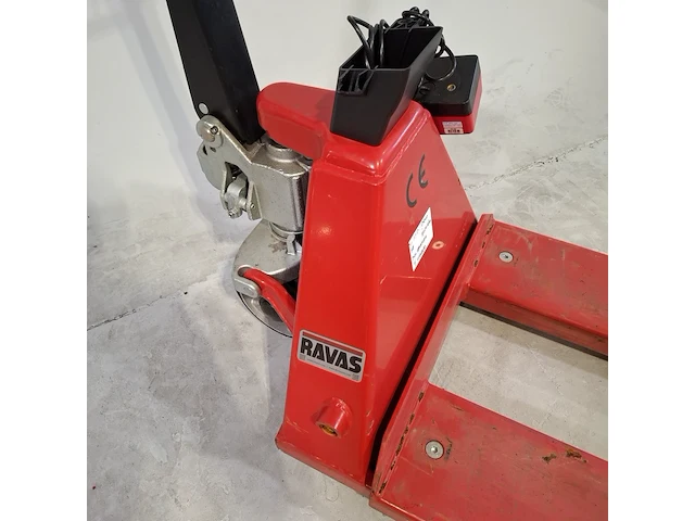Palletwagen met weegschaal, ravas, 1100, 2019 - afbeelding 7 van  11