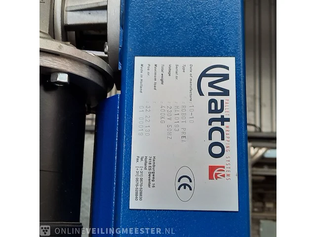 Palletwikkelaar matco, robot prea, bouwjaar 2019 - afbeelding 7 van  16