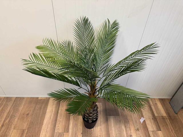 Palm tree kunstplant (2x) (150cm hoog) - afbeelding 9 van  13