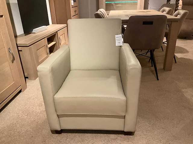 Palma lederen fauteuil - afbeelding 4 van  8