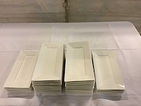 Palmer bord rechthoekig 26 x 12,5 (28x) - afbeelding 1 van  3