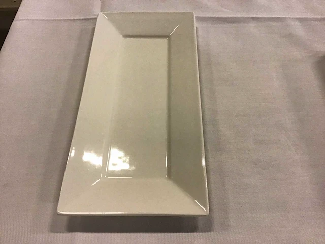 Palmer bord rechthoekig 26 x 12,5 (28x) - afbeelding 2 van  3
