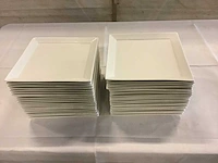 Palmer bord vierkant 23 x 23 (40x) - afbeelding 1 van  3