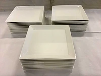 Palmer bord vierkant 25,5 x 25,5 (30x) - afbeelding 1 van  3