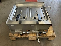 Palux dubbele friteuse 380v - afbeelding 1 van  6