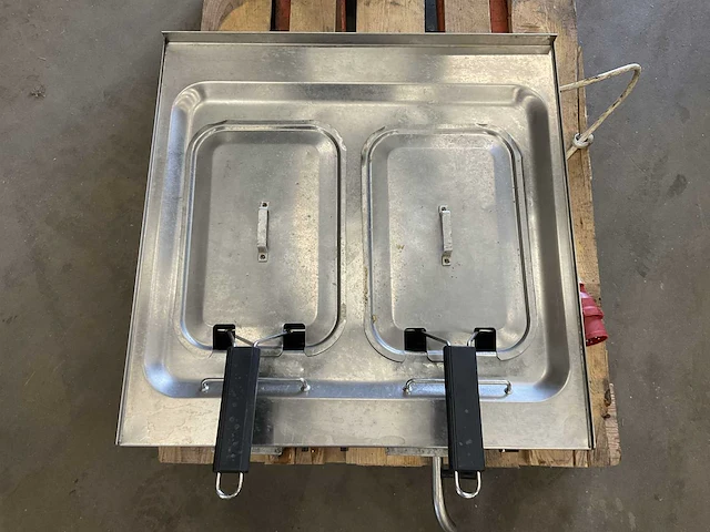 Palux dubbele friteuse 380v - afbeelding 3 van  6