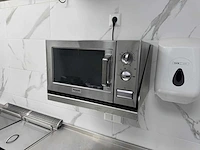 Panasonic - ne-1027 - magnetron met rvs wandschap - afbeelding 1 van  7